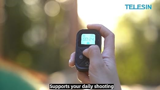 TELESIN Remote Control for GoPro Max Mini Hero 11 10 9