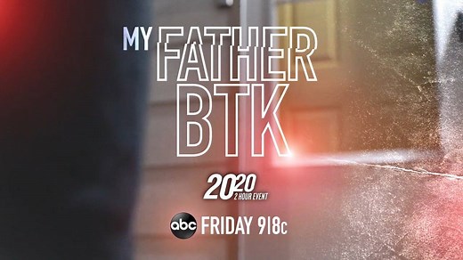 The notorious BTK Serial Killer terrified a city and shocked the nation – Now, his daughter finally breaks her silence, and what she now reveals is stunning. ‘My Father BTK’ – the 20/20 documentary event at a special time – Friday at 9/8c on ABC. https://abcn.ws/2FIdrlC | ABC 20/20