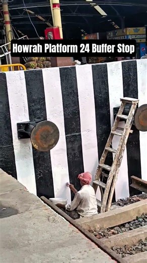 Howrah Station Platform No. 24 Buffer Stop Update