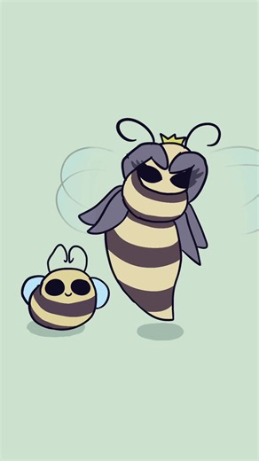 rare doodle (@raredoodle) - Rare Doodle Queen Bee Dancing Animation