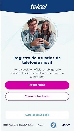 📲 Registra tu línea a tiempo