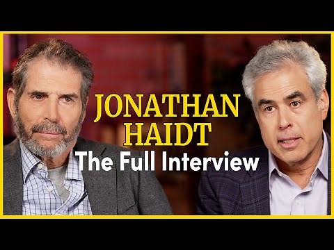Jonathan Haidt on The Anxious Generation: Childhood in Social Media Age & Fragile College Students