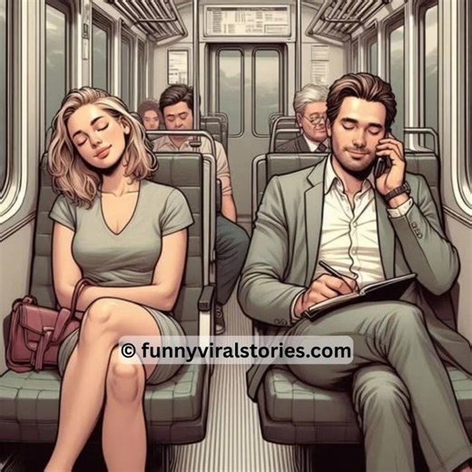 After a long and exhausting day, a young woman finally settled into her seat on the train, hoping for a peaceful ride home. She closed her eyes, ready to drift into some much-needed rest. But her hopes were quickly dashed by the man sitting next to her, who whipped out his phone and began speaking loudly enough for the entire train car to hear. “Hi, sweetheart, it’s John! I’m on the train,” he announced. “Yes, I know it’s 6:30, not 4:30, but I had a long meeting.” “No, honey, I wasn’t with Cathy