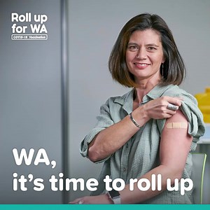 Western Australia, it’s time to roll up your sleeve. From today, all people living in Western Australia aged 30 and over will be eligible to book their COVID-19 vaccination. Getting vaccinated is one the most effective ways to protect yourself and your loved ones from COVID-19. Booking your vaccine appointment has never been easier. To register and book visit: www.rollupforwa.com.au For more information, visit: https://www.wa.gov.au/government/announcements/all-western-australians-over-30-eligib