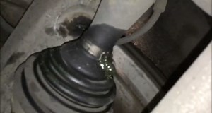 Cost to replace a leaking CV boot