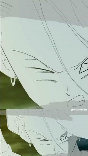 SSJ2 Future Gohan VS The Androids #gohan #dragonball #dragonballz #futuregohan #animation