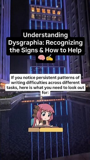 Understanding Dysgraphia: Recognizing the Signs & How to Help 🧠✍️ #TheSpectrumSpace