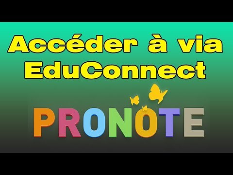 How to access Pronote via EduConnect