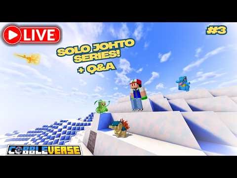 SOLO Cobbleverse World! (Johto Edition!) + Q&A LIVESTREAM