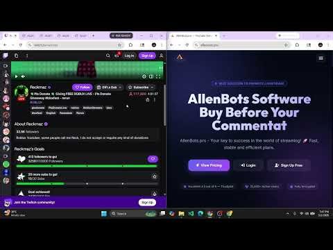 allenbots twitch view bot 140k+ viewers