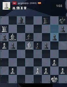 【チェス棋譜】Blitzチェス VSインターナショナルマスター(2590) 堅実に、エンドゲームで勝つチェス