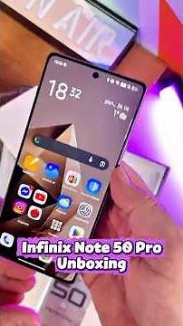 Infinix Note 50 Pro - Unboxing