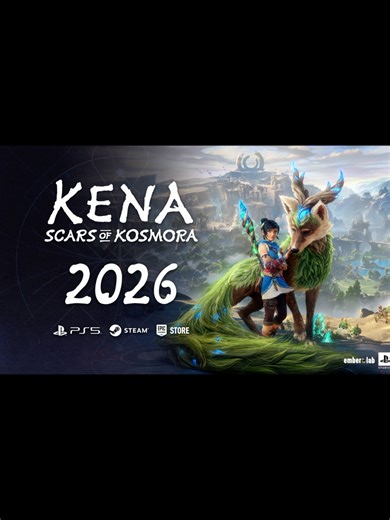Kena: Scars of Kosmora – Announce Trailer (2026) | Ember Lab A new chapter begins in the magical universe of Kena: Bridge of Spirits. With Kena: Scars of Kosmora, Ember Lab announces a standalone adventure continuing the journey of the young Spirit Guide. The reveal trailer showcases new spirit abilities, darker corruption, and epic boss encounters in a previously unseen land. Story & Setting: Kena travels to the war-scarred realm of Kosmora, where ancient spirits suffer under a mysterious corru