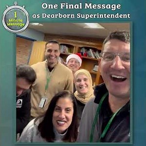 Superintendent's 1 Minute Message: Dr. Maleyko's Final Message as Dearborn Superintendent