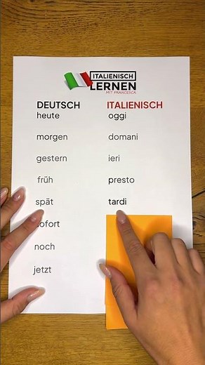Italian everyday words 🇮🇹✨ #italianwords