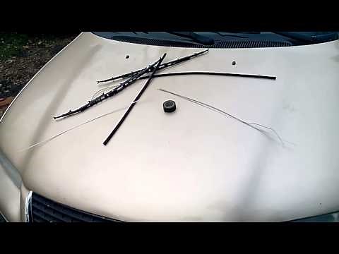 HOW TO make a sunroof drain cleaning tool,prevent water leaks