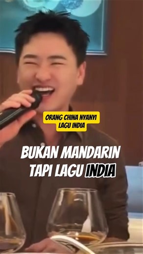 Ketika Orang China Nyanyi Lagu India, Bikin Baper #shortvideo #laguindia #china #viral