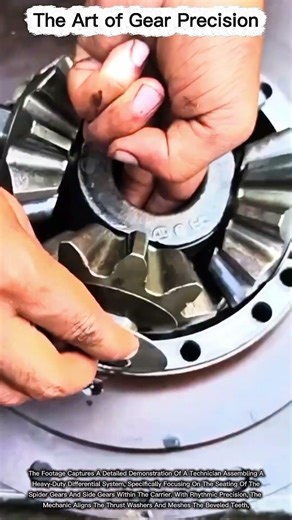 The Art of Gear Precision: Heavy-Duty Differential Assembly