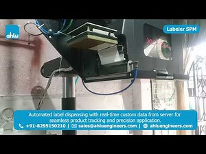 Label Pasting SPM: Automated Labeling with Real‑Time Server Control | Ahlu Engineers