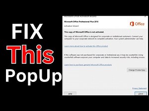 How To Fix Microsoft Office 2016 Activation Wizard Keeps Popping Up