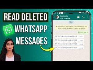 How to Read Deleted WhatsApp Messages on Android | Recover Deleted WhatsApp Messages #whatsapp