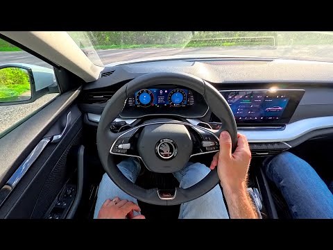 2024 Skoda Octavia IV [2.0 - 150 HP] POV Test Drive 4K