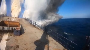 Today's AFRL Tech feature is "sinking" into the forefront of our minds and demonstrates new low-cost air-delivered capabilities for defeating surface vessels allowing U.S. forces to neutralize enemy maritime threats over vast areas around the world. Learn more about QUICKSINK: https://bit.ly/AFRLQUICKSINK23 #AFResearchLab | #Quicksink | #TechTuesday | #Battleship | Air Force Research Laboratory - AFRL