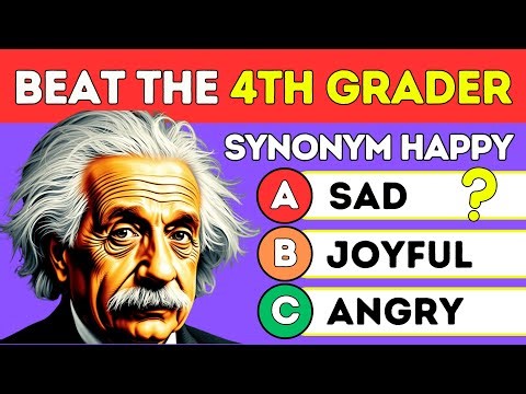 Are You Smarter Than a 4th Grader? 🤔🔍 English Quiz for Grade 4