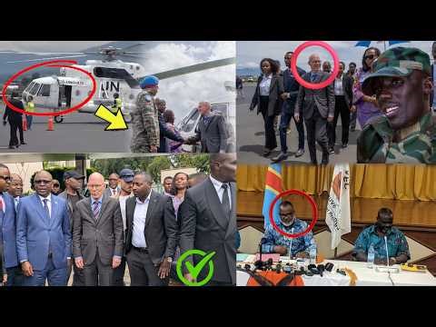 ISI YOSE IRATUNGUWE M23 YANDITSE AMATEKA,DORE AGASHYA KABAYE UMUYOBOZI WA MONUSCO AKIGERA I GOMA
