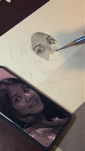 Day 23.Realistic Pencil Portrait of a Girl. #portrait #pencilsketch #pencildrawing