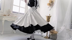 理想的なくるくるストンのメイド服特集