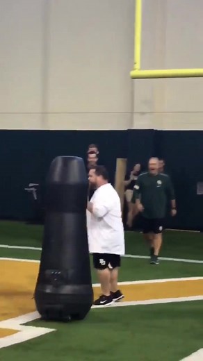 Hard-Hitting Football Tackling Dummy Drills