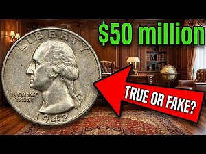 1942 Washington Quarter Value. Rare Silver Coin Worth Big Money. Mint Marks Errors and Price Guide