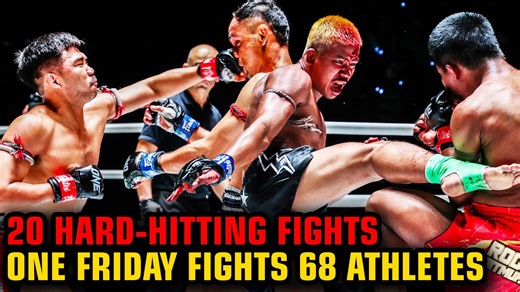 20 Fights From ONE Friday Fights 68 Athletes | Superlek, Prajanchai, & MORE