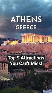 🇬🇷 9 Must See Spots in ATHENS You Can't Miss! | Greece Travel Guide