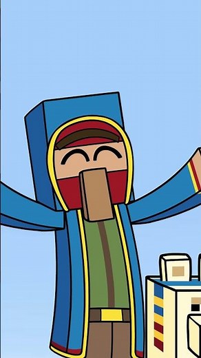 Wandering Traders in Minecraft (Animated #shorts)