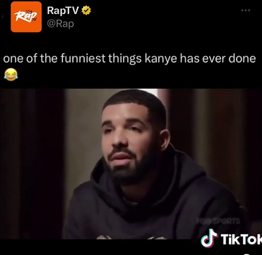 #KanyeWest trolled everybody with this track 🤣😭 #RapTV #Drake #Kanye #Kanyetok