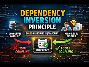 6. Dependency Inversion Principle Explained | SOLID Principles with JavaScript Example