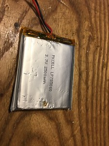 Small Puncture on Lipo Battery, Dispose?