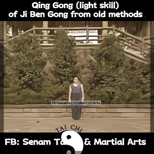 Old methods of Qing Gong (light skill) for Ji Ben Gong from old school #gingkung #ancientmethods #kungfu | Senam Tai Chi & Martial Arts