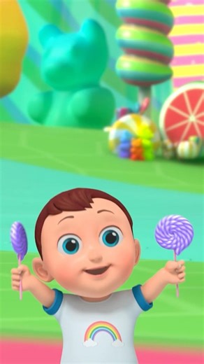 Lollipop Song 🍭🎵 - Sweet Treats for Kids #shorts #nurseryrhymes #songsforkids
