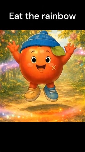 The Vitamin Rainbow 🌈🍊🥭🍌🥝🧡 | Learn Vitamins A B C K D | Apple Andy