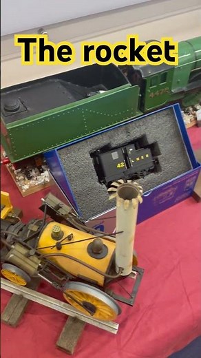 The rocket locomotive at carnforth heritage centre #therocket #railway #railwaystation