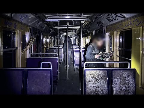 Abandoned subway trains in Paris - Urbex