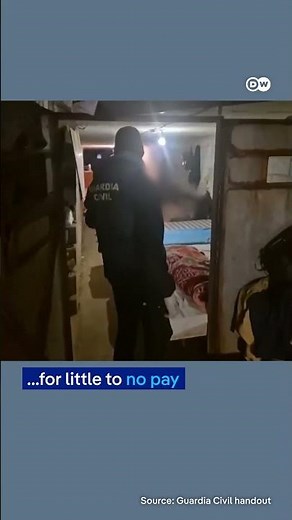 Spanish police bust forced labor crime ring | DW News