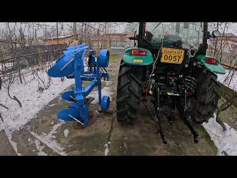 🆕 S02-E02 - Lovol M404 - Plug (turcesc) 2 trupite reversibil 🚜🔥