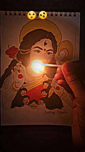 🌺 Kali Mata drawing #pencil​ #Kalima​ #art​ #sketch​#trending #drawing #painting #artist #maakali