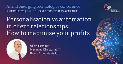 Stay ahead in the rapidly evolving world of AI and emerging technologies. With demand for up-to-date insights growing, our new one-day online conference brings together industry specialists to share the latest updates, real-life examples, and practical solutions you can apply immediately. Join us for a thought-provoking event designed to reshape everyday working routines and processes. Secure your place today: https://smpl.is/aga06 | Institute of Financial Accountants | Facebook