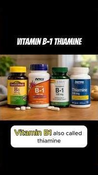 Vitamin B-1 Thiamine and It's effects