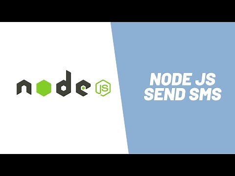Learn how to send SMS using Node JS
